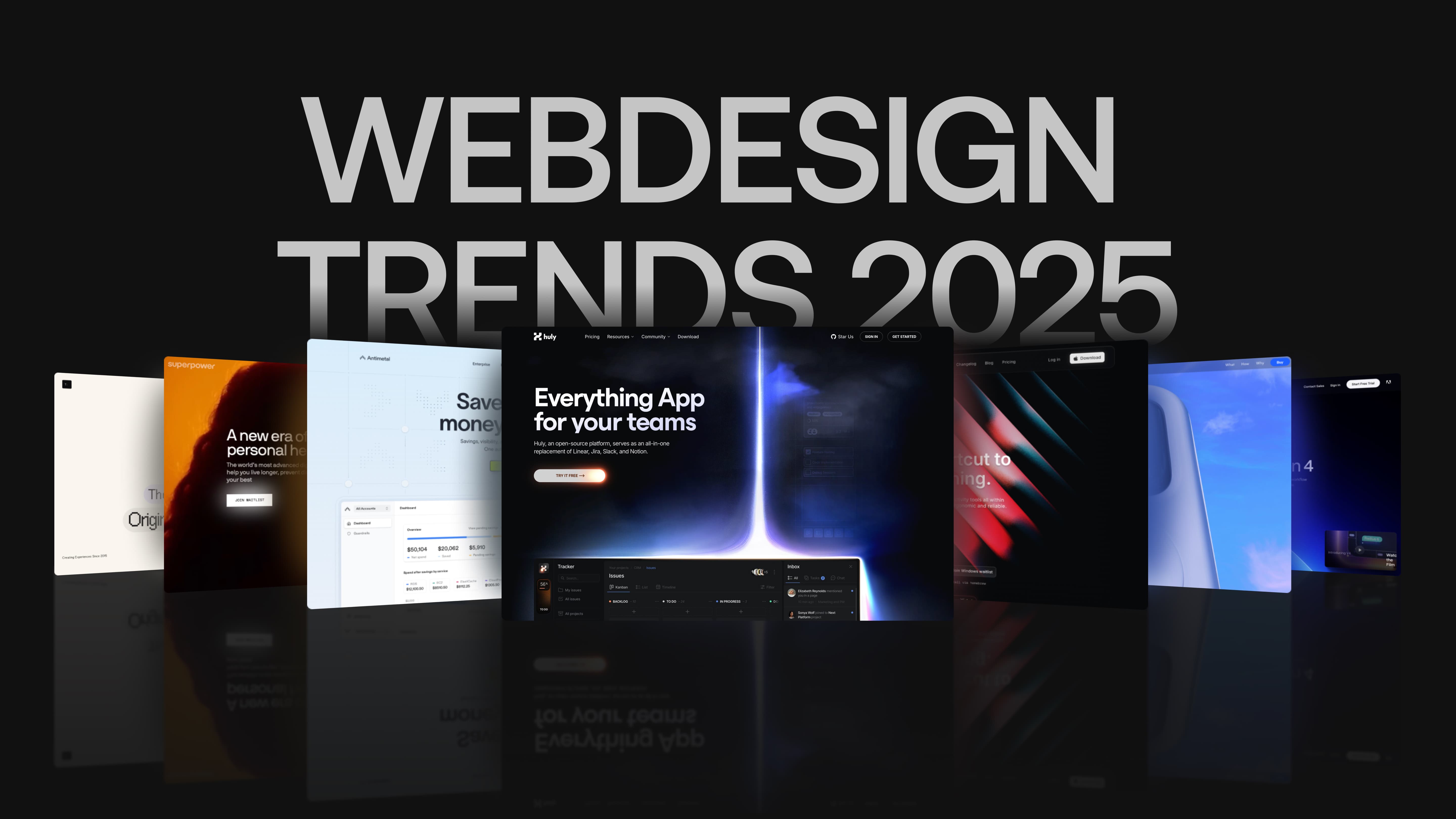 Webdizajnové trendy v roku 2025