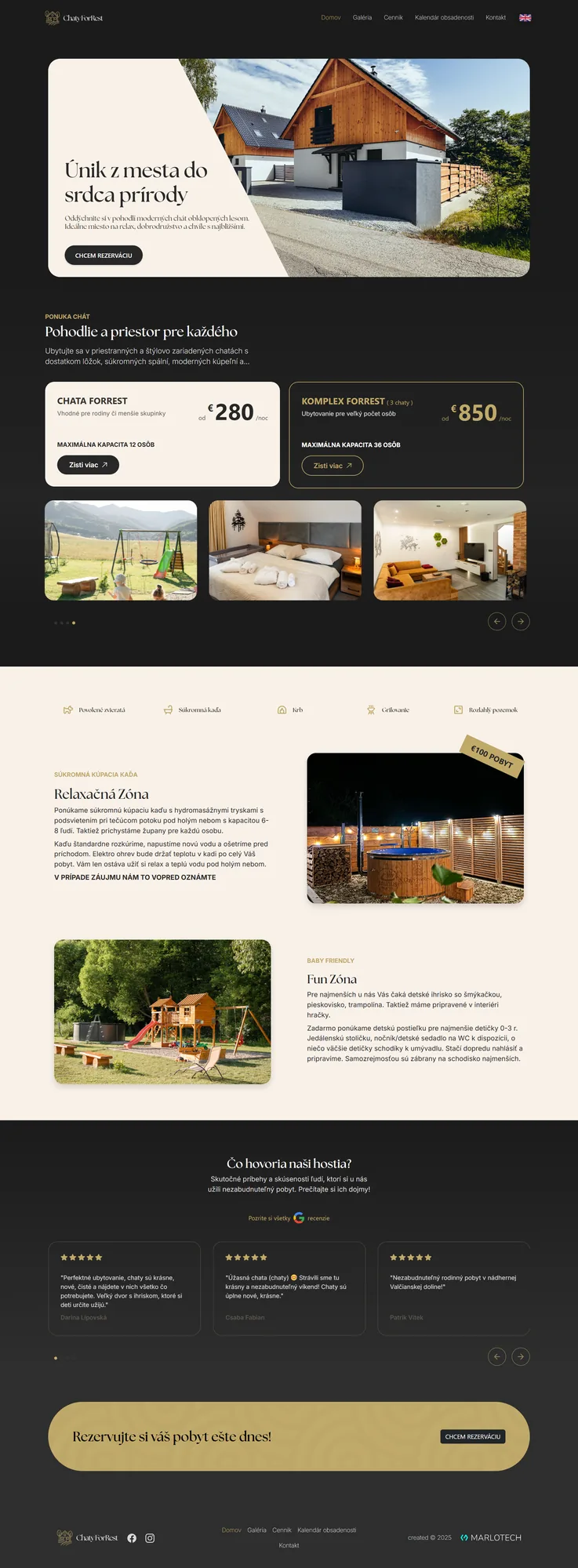 Chaty ForRest – ukážka 1
