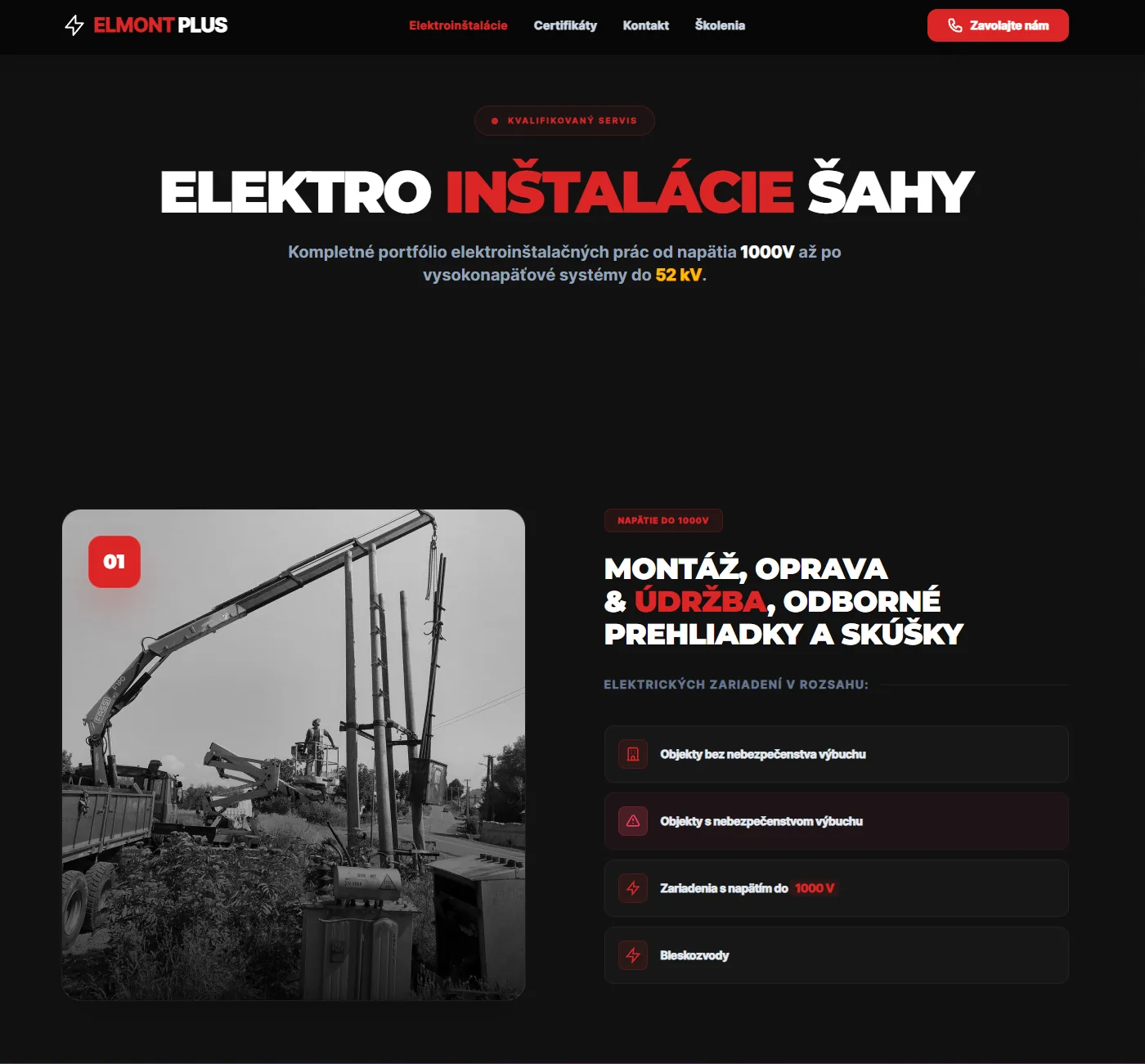 Elmontplus spol. s r.o. – ukážka 2